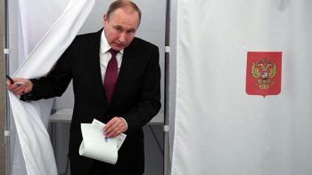 Putin fue nuevamente reelecto en Rusia