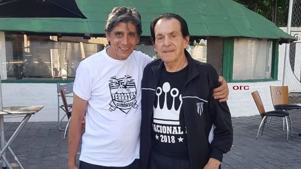 El Cochina Olguín estaba junto a su maestro, Víctor Antonio Legrotaglie. El Cochina Olguín estaba junto a su maestro, Víctor Antonio Legrotaglie.
