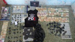 Secuestraron marihuana y cocaína de una propiedad usurpada en el microcentro