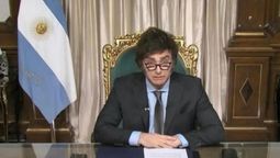 Javier Milei. Bajo su atmósfera hay poco interés por votar.