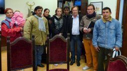 Varisco recibió a los tarjeteros por el estacionamiento medido