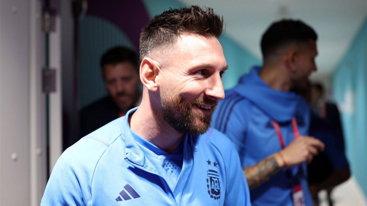 Lionel Messi, máxima figura y esperanza de todos en la Selección argentina en el Mundial Qatar 2022.