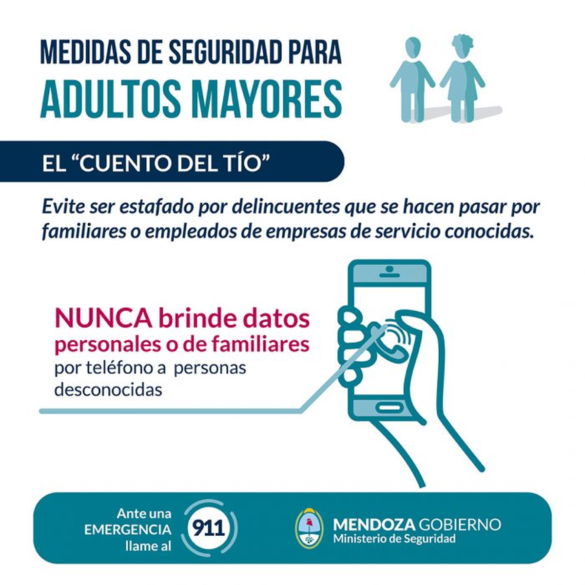 El Ministerio de Seguridad dio recomendaciones para evitar estafas telefónicas.