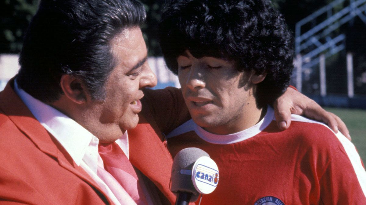 Con el Gordo Porcel, en una película.