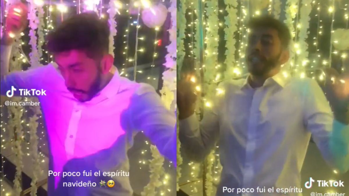 Un hombre se hizo viral en Tiktok tras casi protagonizar una tragedia