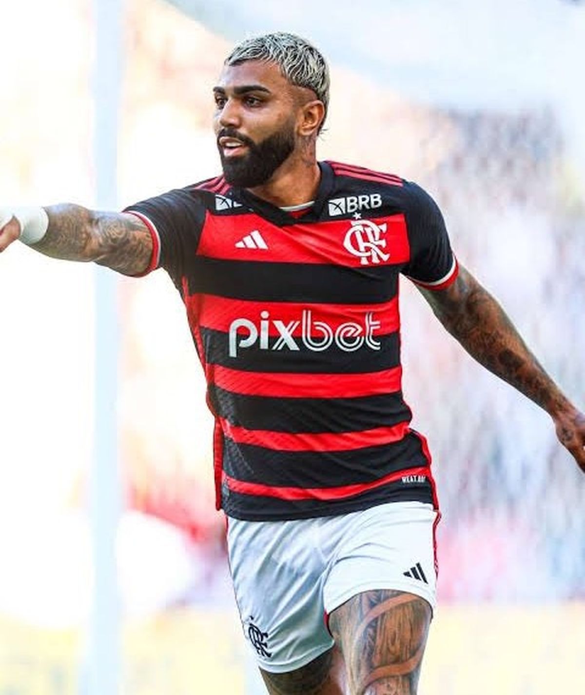 Gabigol es un jugador clave en el Flamengo. Gabigol es un jugador clave en el Flamengo. 