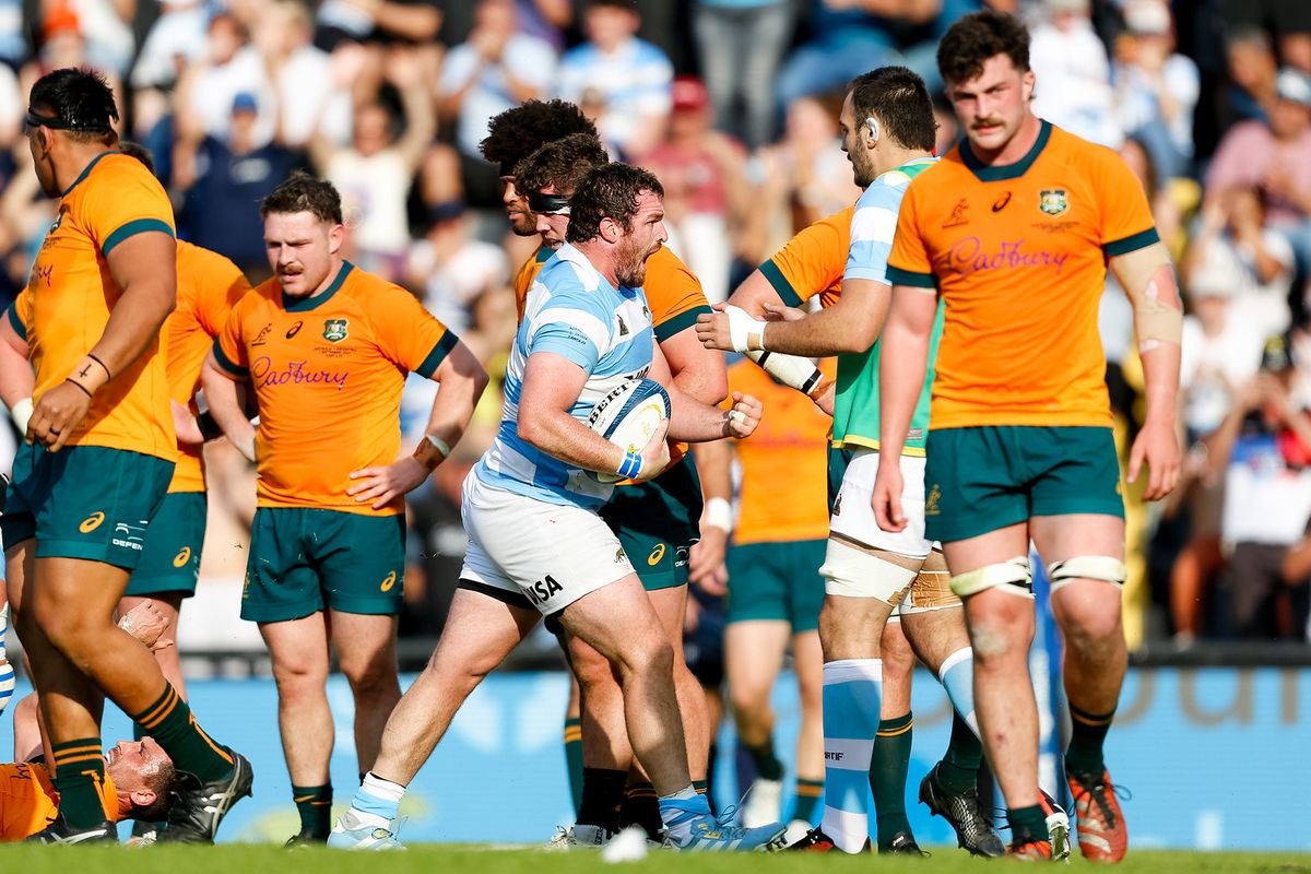 Julián Montoya, que cumplió 100 tests matches, capitaneó a Los Pumas en este histórico triunfo ante los Wallabies por la Rugby Championship