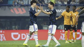 La Selección Argentina, con Messi de titular, le gana a Zambia en La Bombonera La Selección Argentina, con Messi de titular, le gana a Zambia en La Bombonera