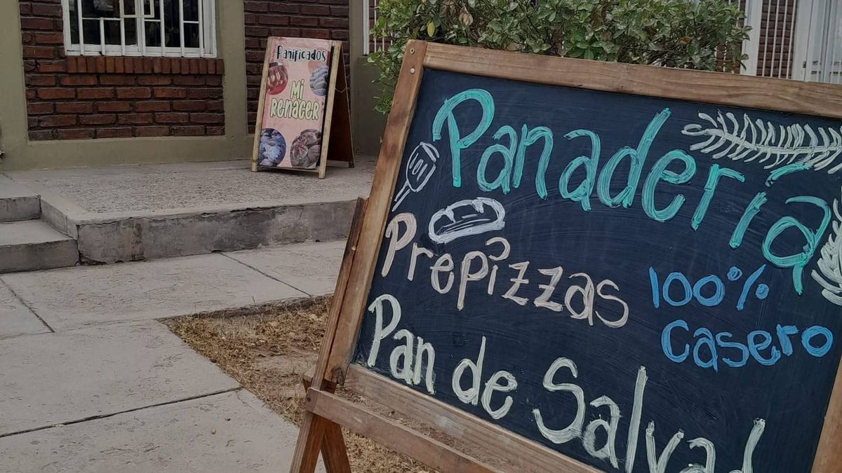 La panadería que lograron instalar en su casa del barrio Alicia, en Godoy Cruz. La panadería que lograron instalar en su casa del barrio Alicia, en Godoy Cruz.