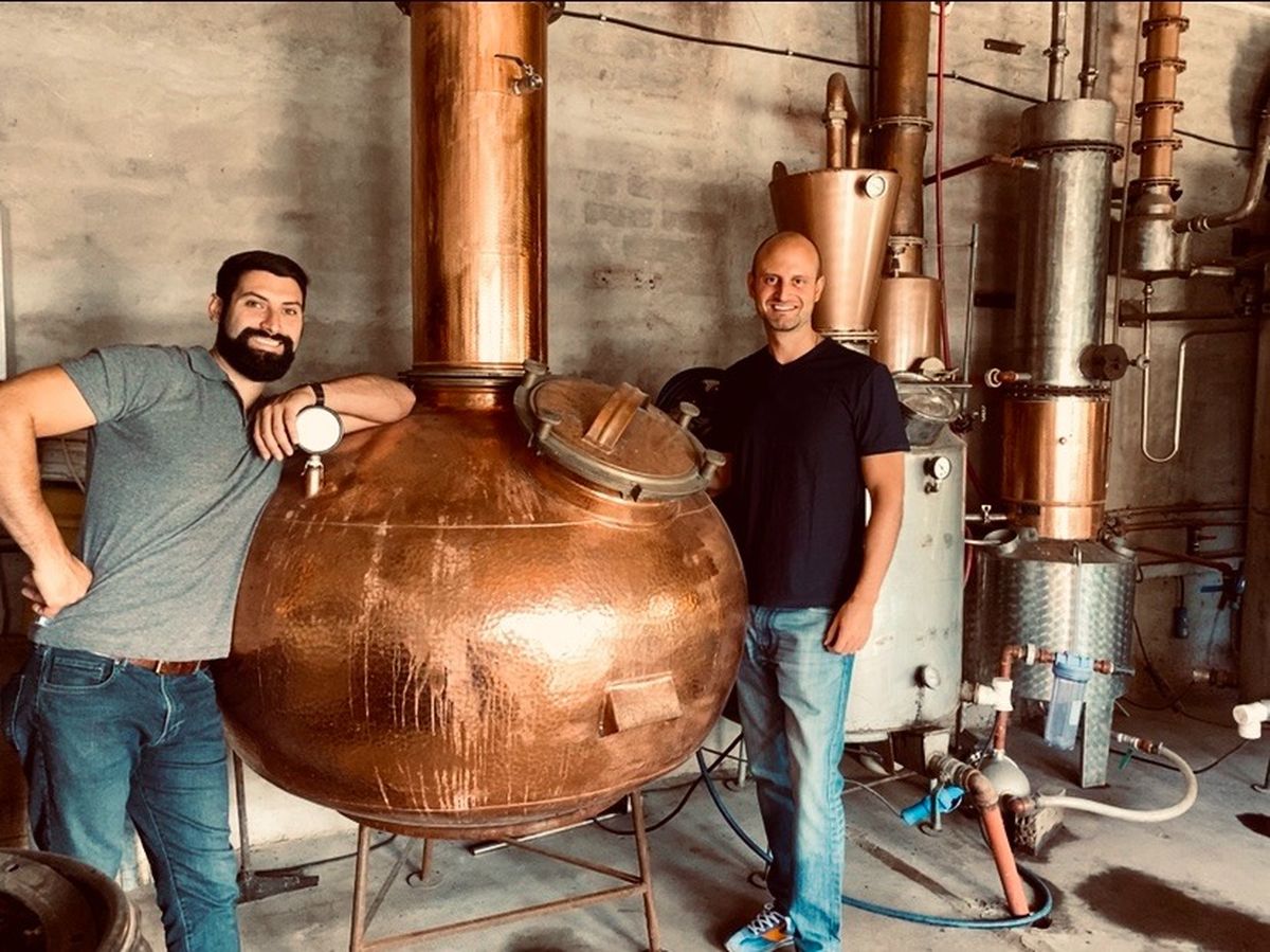 Los socios de Argentina Wild, Federico Colombo y Jorge Crotta. &nbsp;