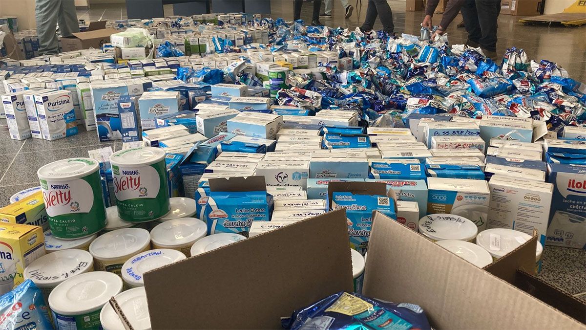 Por la violación de la cuarentena en Mendoza, los imputados llevaron más de dos cajas de leche para ser sobreseídos. Era el mínimo exigido.