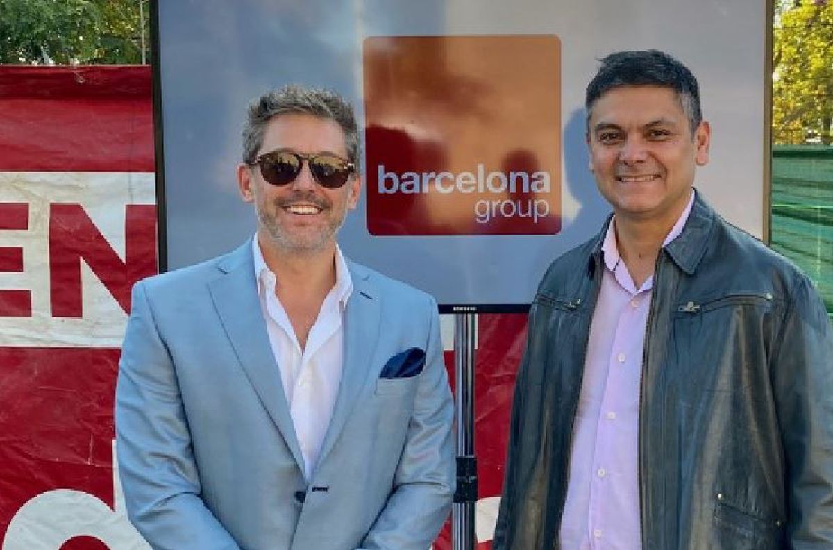 Manuel Rico y Adrian Dominguez, responsables de la empresa desarrollista Barcelona Group