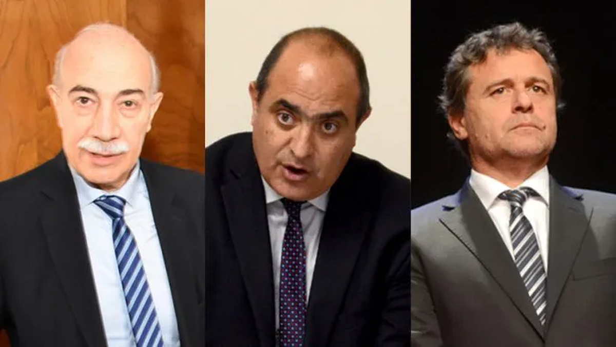 Valerio, Adaro y Palermo, los jueces de la Sala II de la Corte.