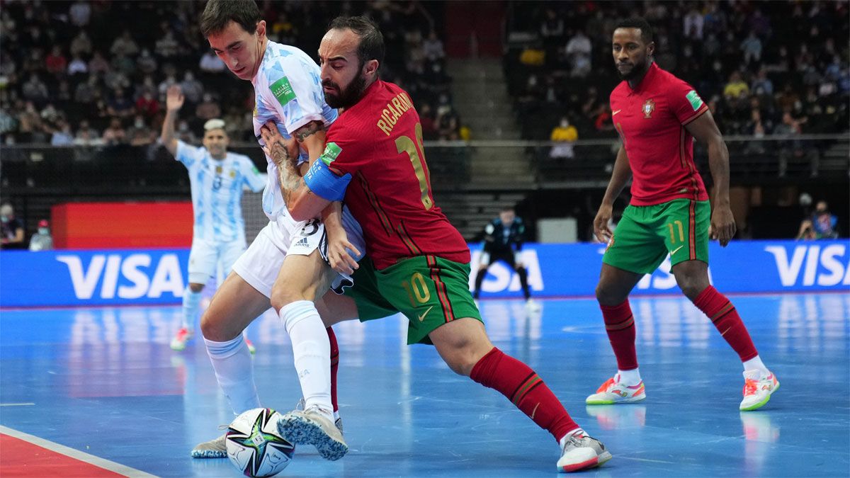 Argentina no pudo con Portugal y es subcampeón mundial de futsal