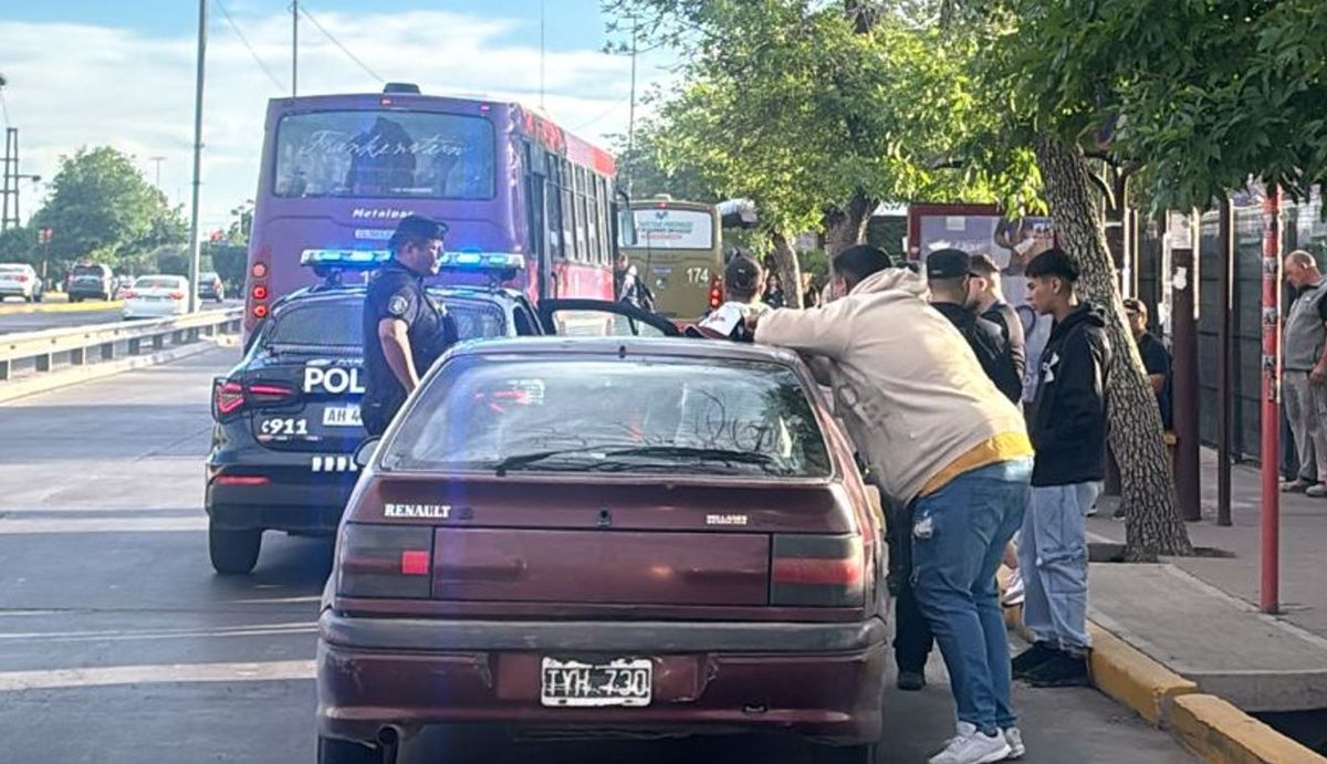 Pelea entre bandas en Guaymallén: un atropellado y siete detenidos