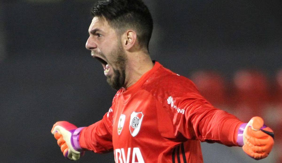 En River cada partido para el arquero era m&aacute;s que una Batalla, era una guerra.