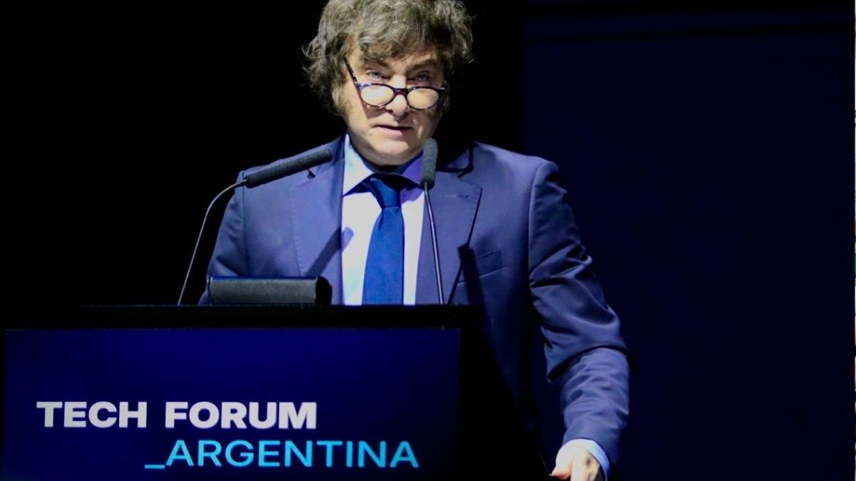 Milei en el Tech Forum: Ya quitamos varias regulaciones e invitamos a los capitales a que inviertan acá