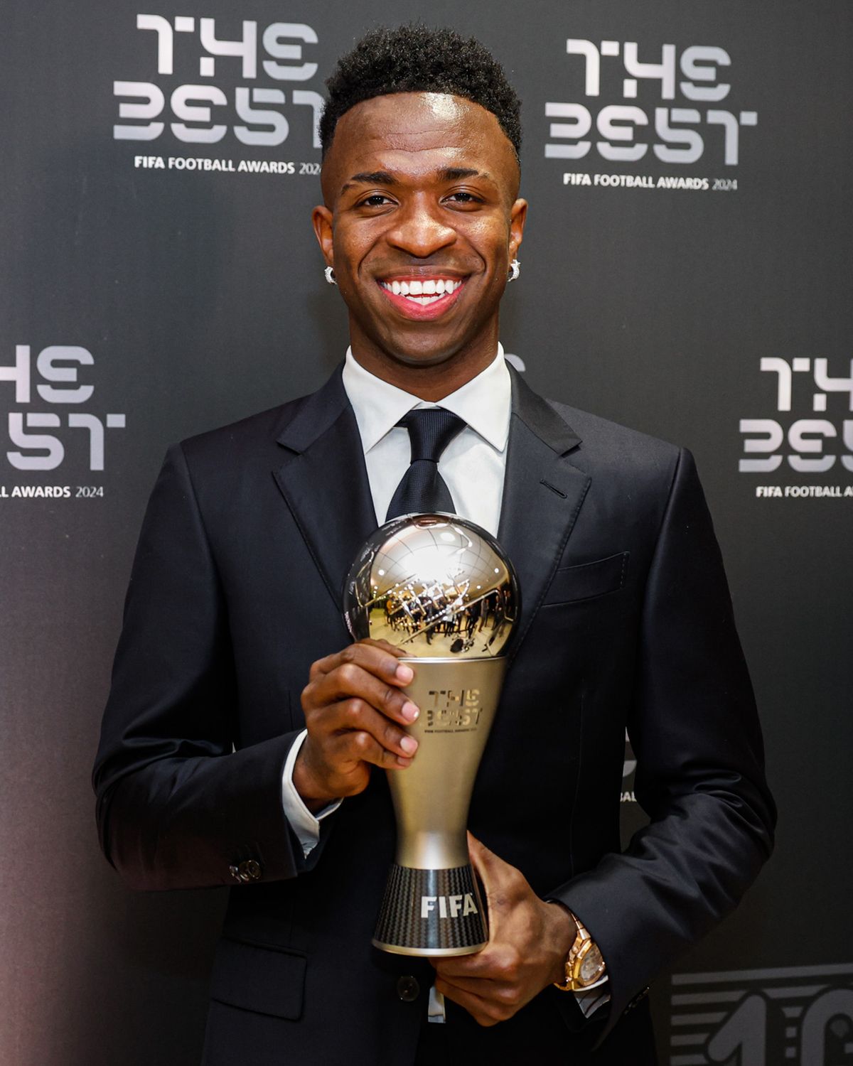  Vinícius Júnior se quedó con el premio The Best. Vinícius Júnior se quedó con el premio The Best. 