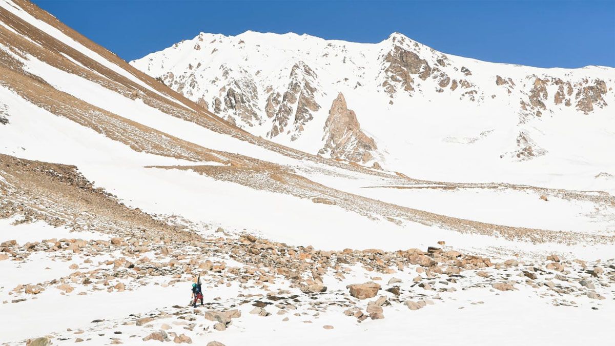 El grupo de deportistas invernales tiene experiencia en diferentes territorios de altura en la cordillera de Mendoza.