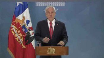 Piñera anunció que se plebiscitará una nueva Constitución para Chile