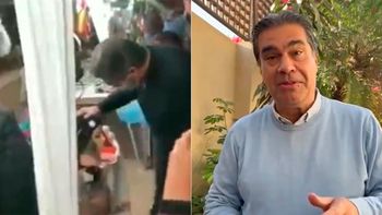 Jorge Capitanich habló sobre su blooper al besar la cabeza de un maniquí