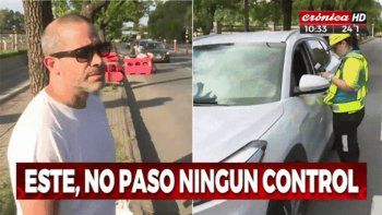 La delirante declaración de un hombre que no pasó el test de alcoholemia