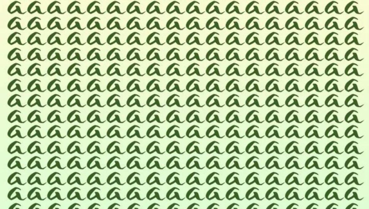 Acertijo visual: solo las personas con vista de halcón podrán encontrar la letra o en la imagen