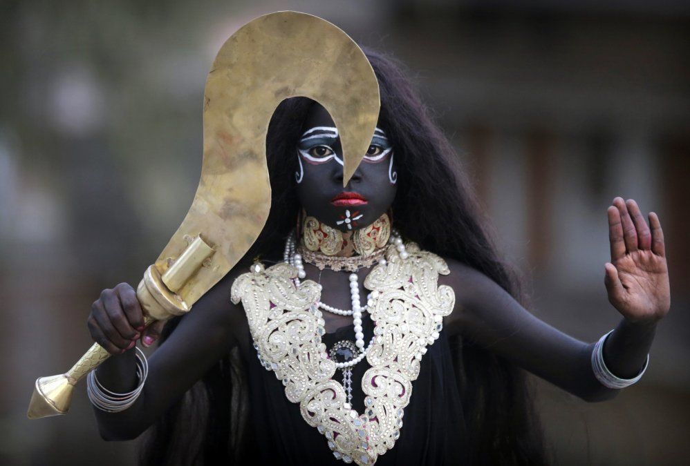 Una diosa hindú