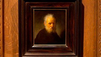 Descubrieron un cuadro de Rembrandt pintado sobre un autorretrato del artista
