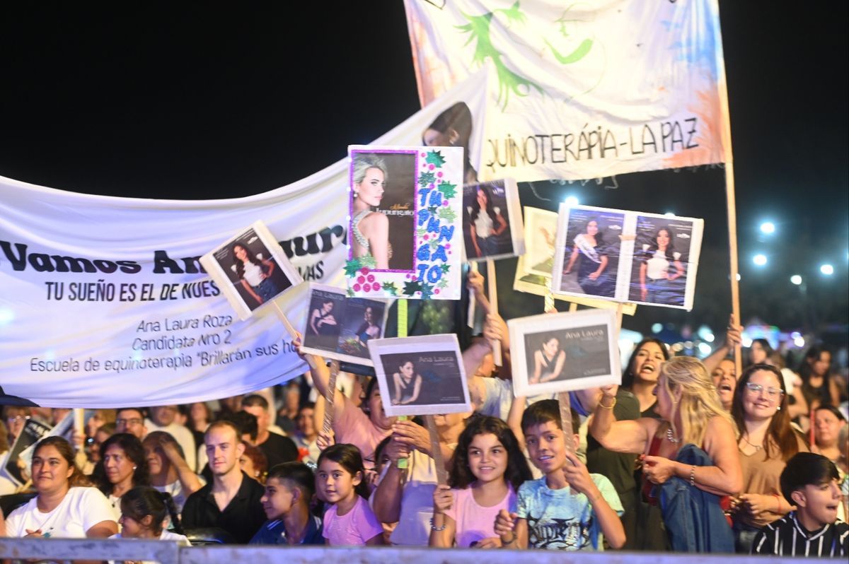 Furor y mucha hinchada a las candidatas que se presentaron este viernes en Lavalle y comenzaron la convivencia real.