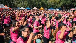 La propuesta del domingo próximo, 4 de octubre, en el Parque San Martín: correr, trotas o caminar.