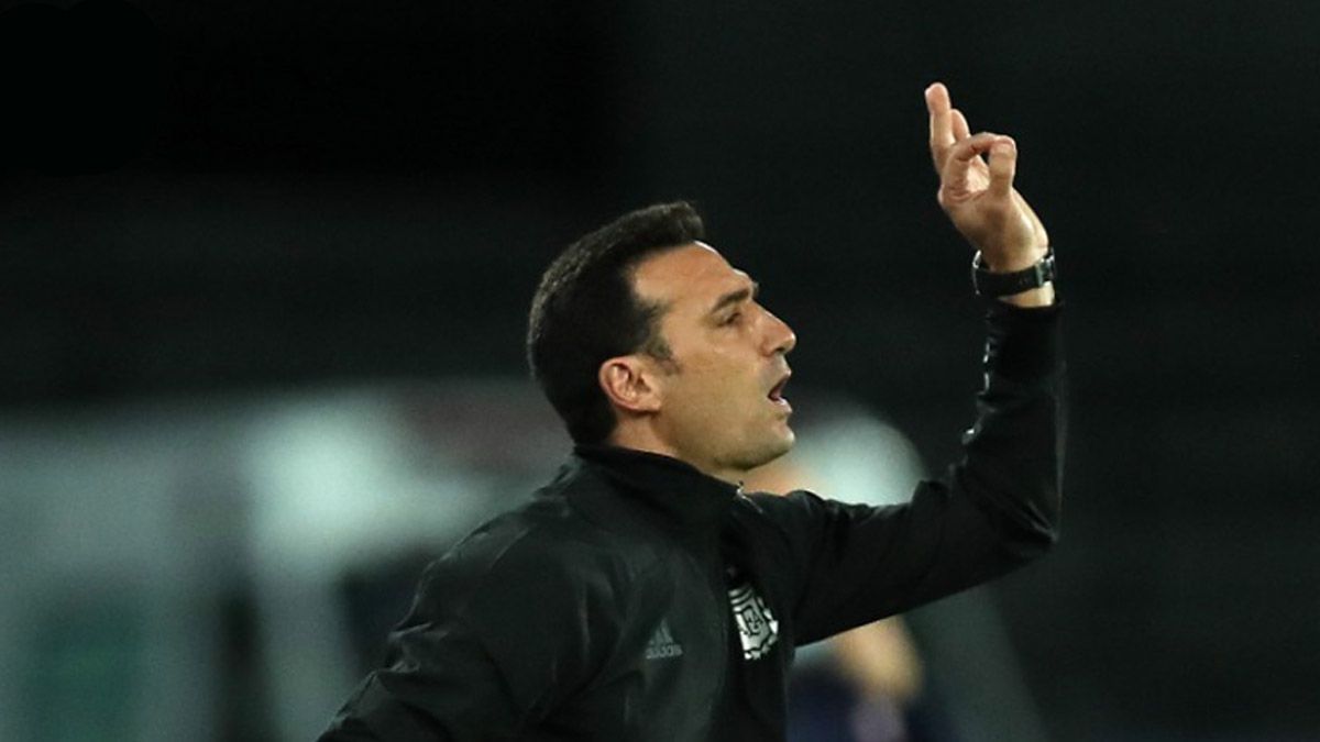 Scaloni explotó de rabia y disparó para todos lados