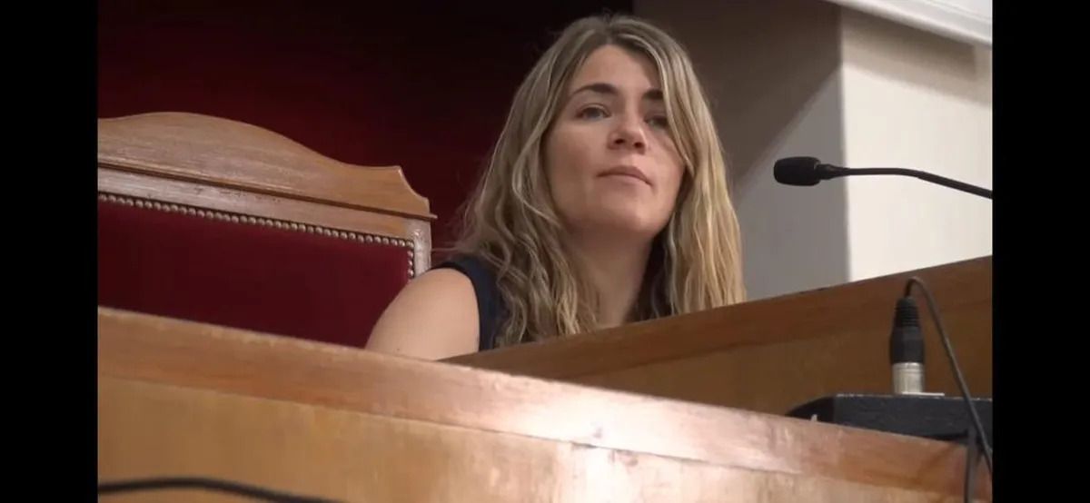 La jueza penal Belén Renna lleva adelante el interminable juicio a Carolina Loncarich por la sustracción de menores, caso de 2023.
