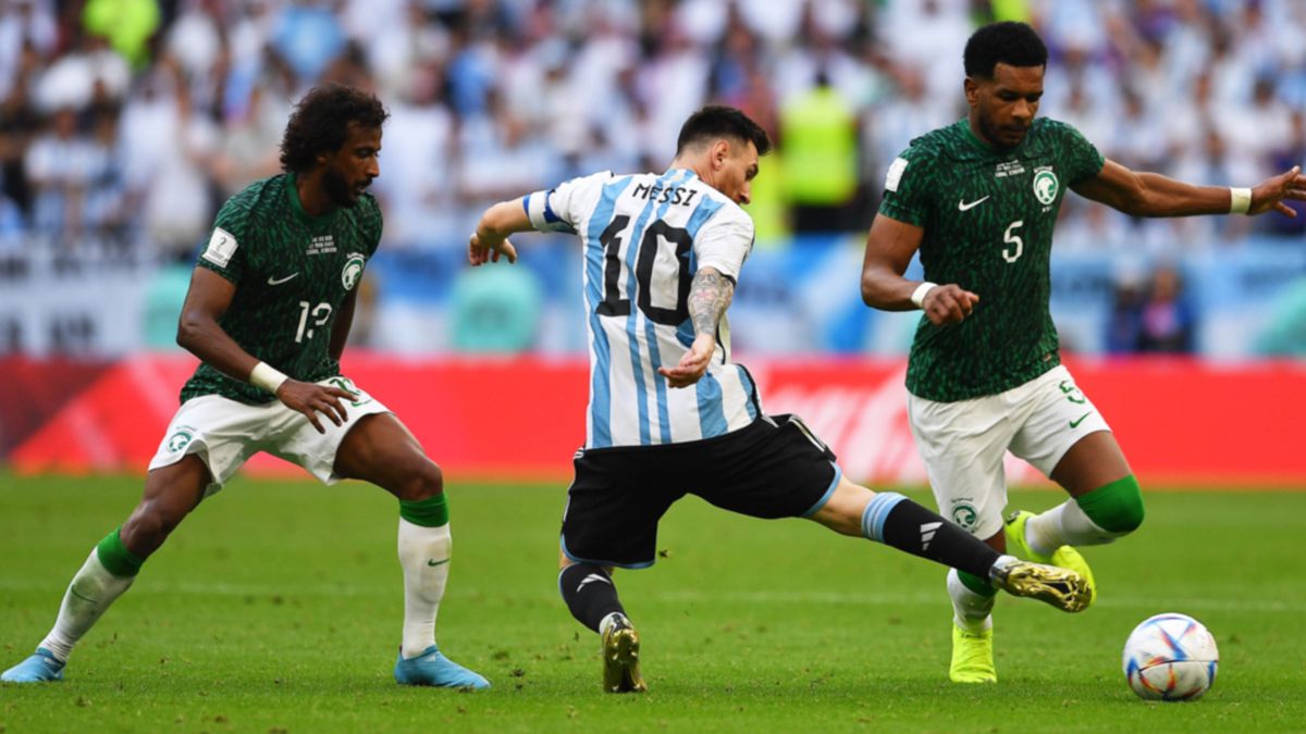 Messi batió dos récords de Argentina en mundiales