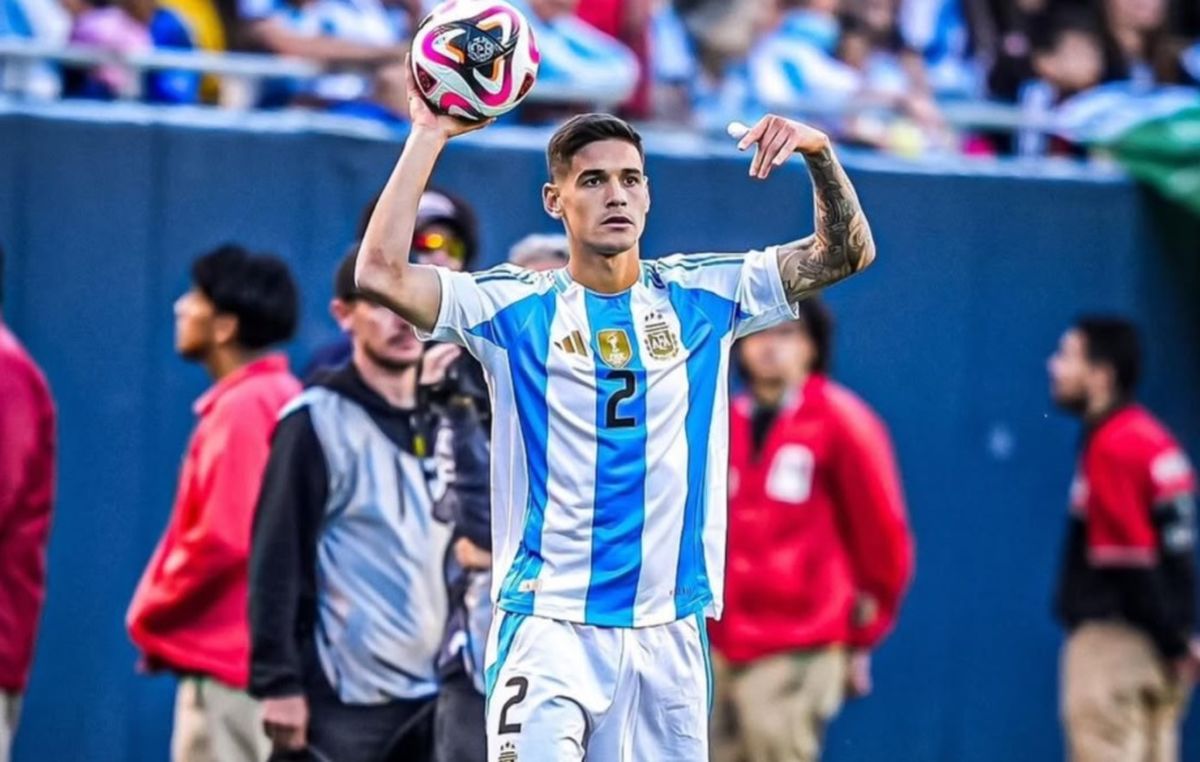 Lucas Martínez Quarta es considerado por Scaloni para el Mundial 2026.
