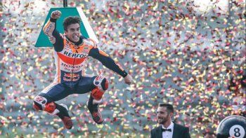 Marc Márquez agrandó su leyenda con su sexto título de MotoGP