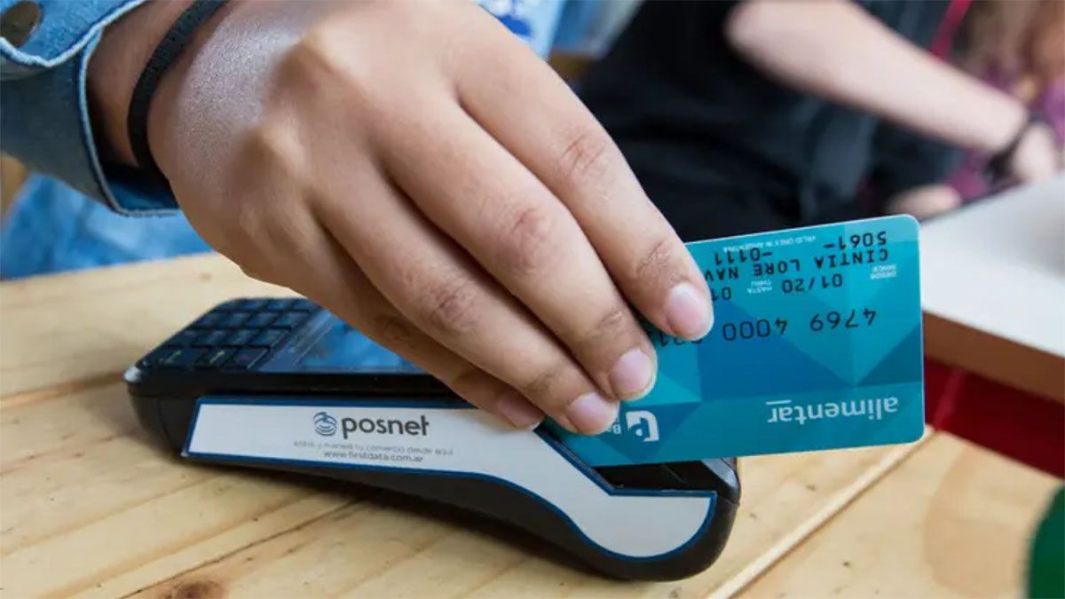 La tarjeta alimentaria vendrá con aumento en diciembre