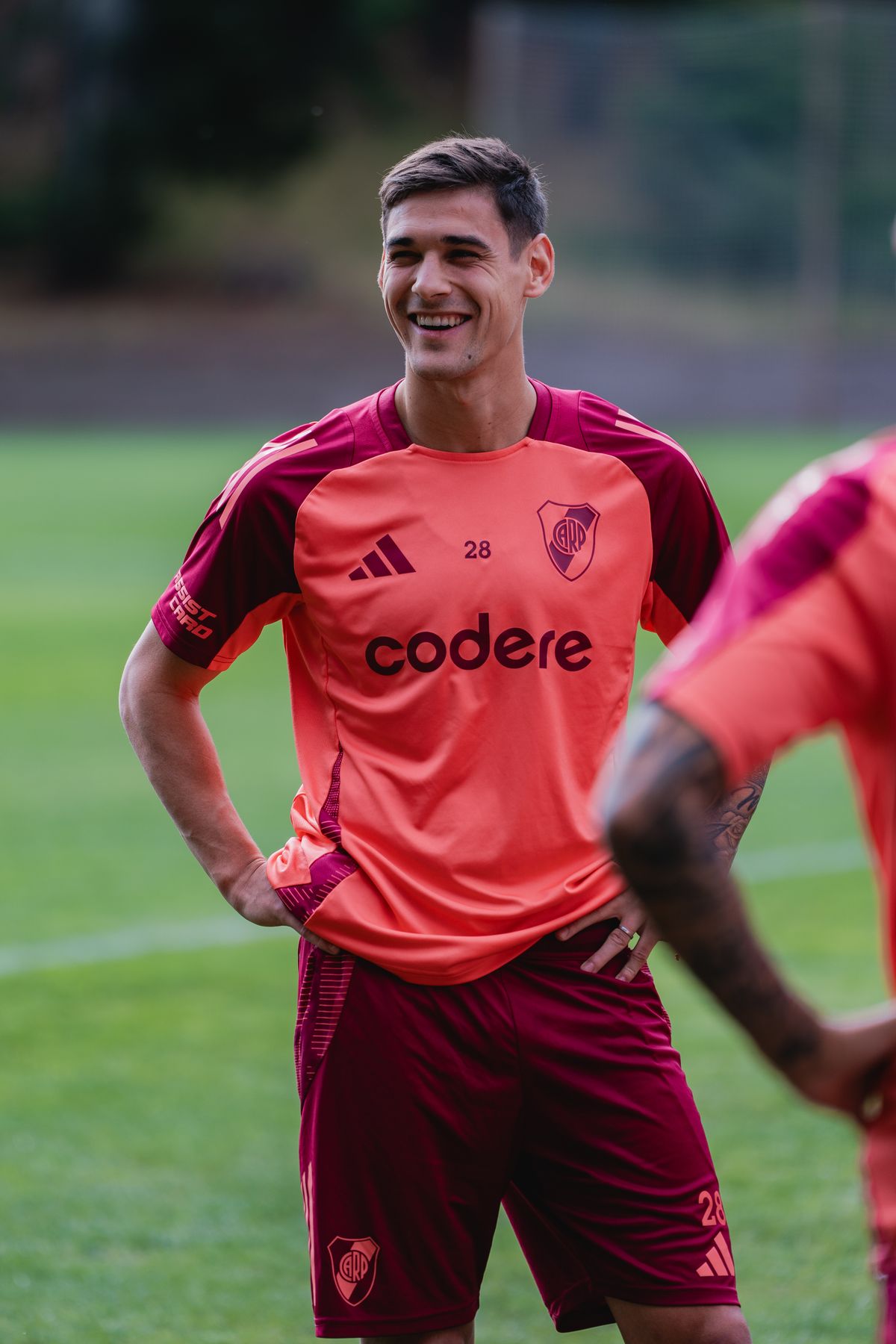 Lucas Mart&iacute;nez Quarta volvi&oacute; a River y espera ansioso el debut.