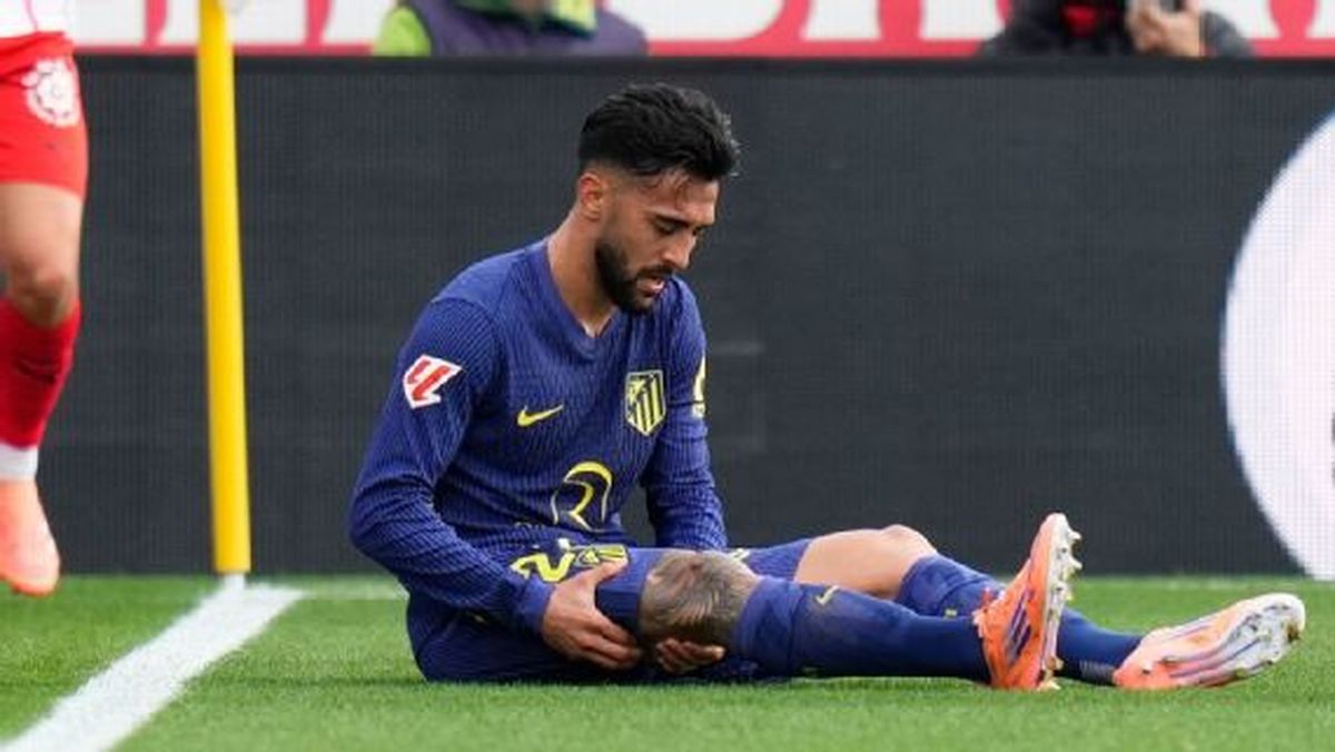El Atlético Madrid confirmó la lesión de Nicolás González: estalló la pelea en las redes