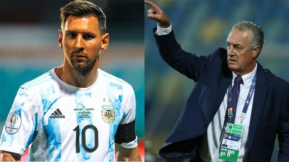 Gustavo Alfaro contó qué le dijo Messi tras el triunfo de Argentina