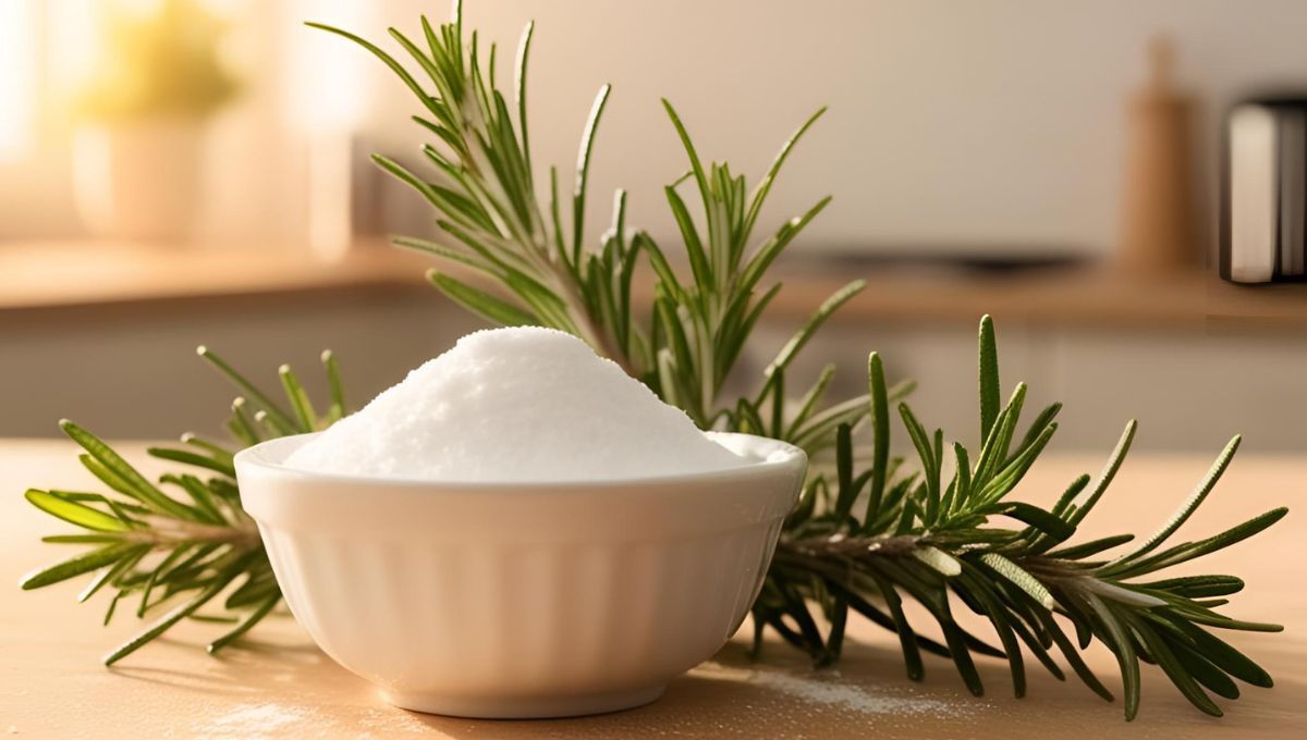Por qué hay que juntar bicarbonato con romero y para qué sirve