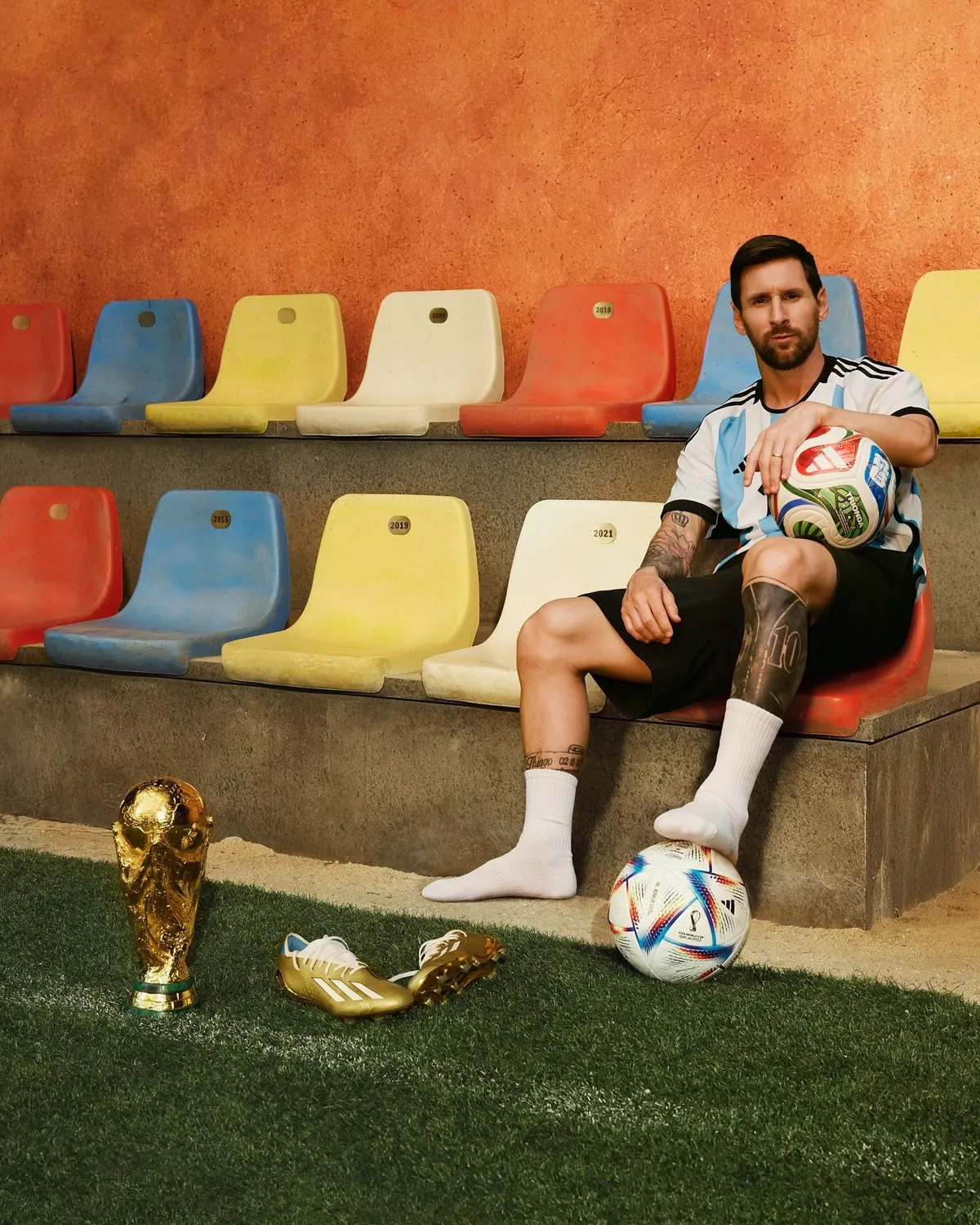Lionel Messi y Adidas presentaron la pelota oficial del Mundial 2026.