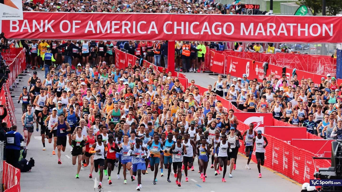Los corredores comenzarán la carrera en Grant Park en la intersección de Columbus Drive y Monroe Street.