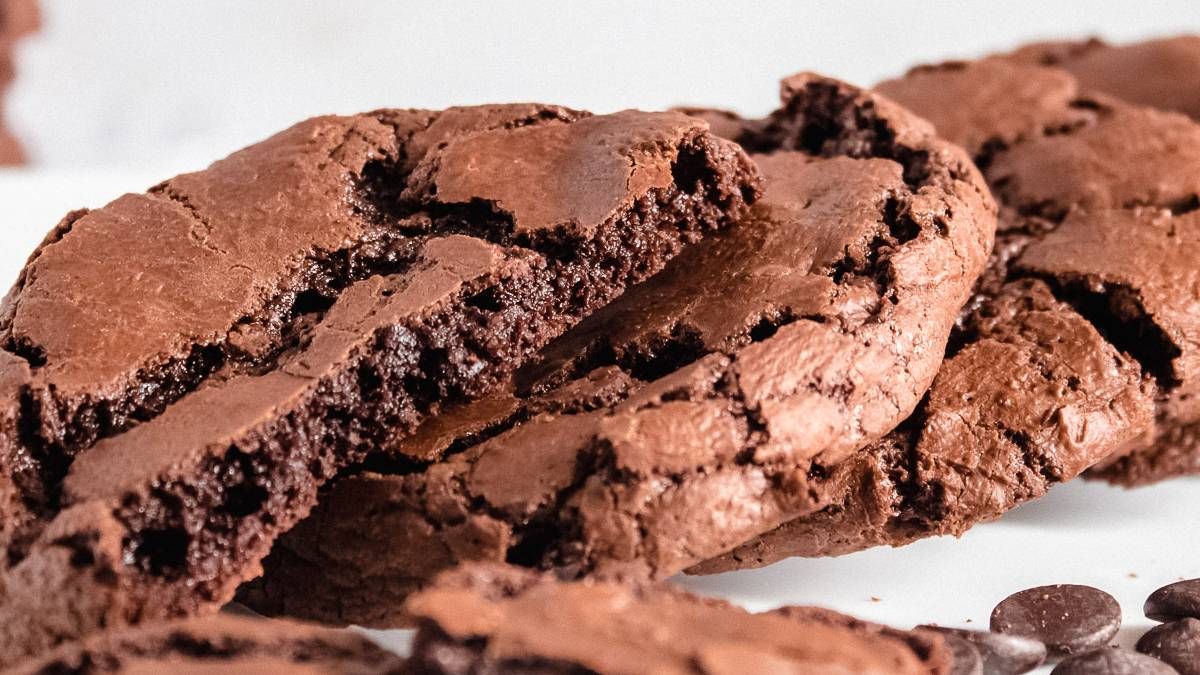 Recetas: cómo hacer galletas de chocolate con lentejas.