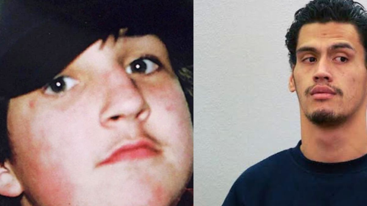 La víctima y el autor del brutal crimen. La víctima y el autor del brutal crimen.