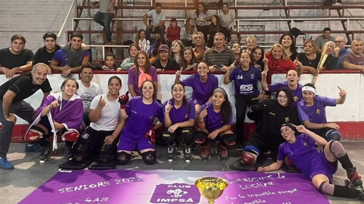 Las chicas de IMPSA reinan en el hockey mendocino. Las chicas de IMPSA reinan en el hockey mendocino.