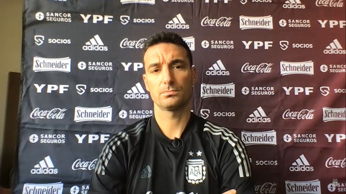 Scaloni sobre Messi: 