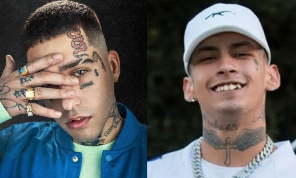 Se picó. L-Gante amenazó a Zaramay: Sos el jefe de los fantasmas.