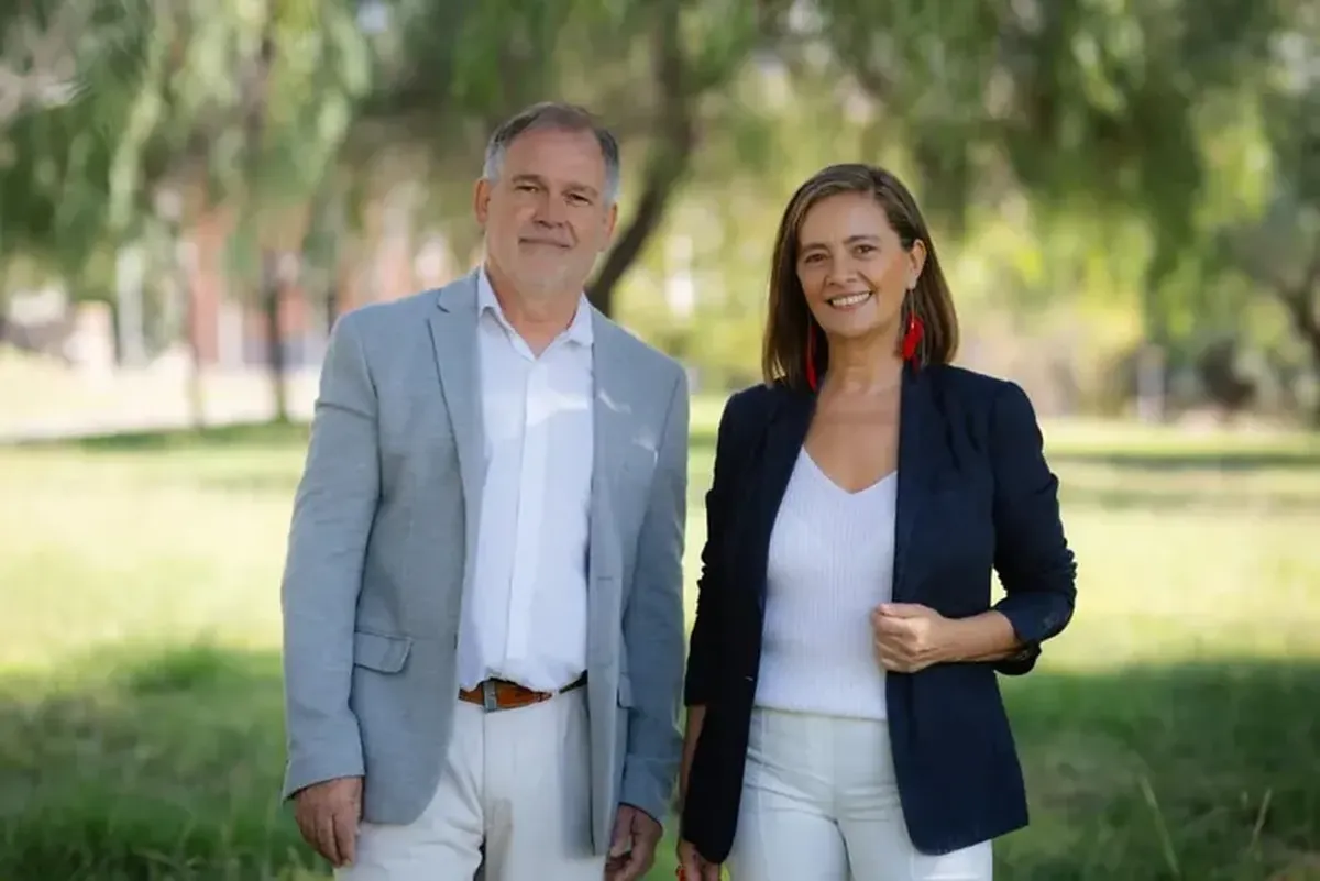 Javier Ozollo y Fernanda Bernabé. Javier Ozollo y Fernanda Bernabé.