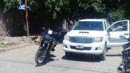 Roban camioneta y tras una persecución atrapan al ladrón